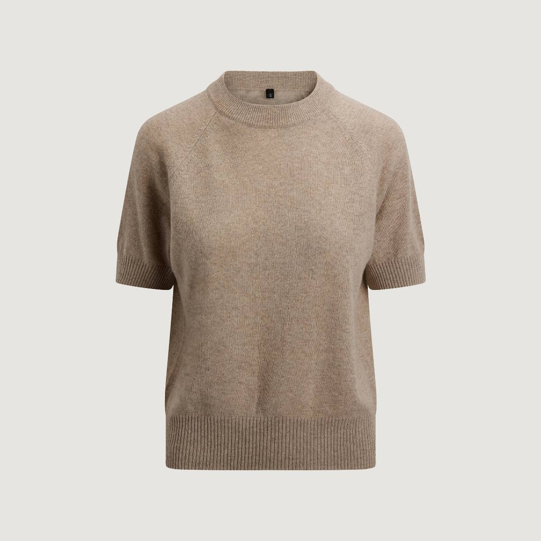 Monel Jennifer Cashmere Shirt Stone Sand