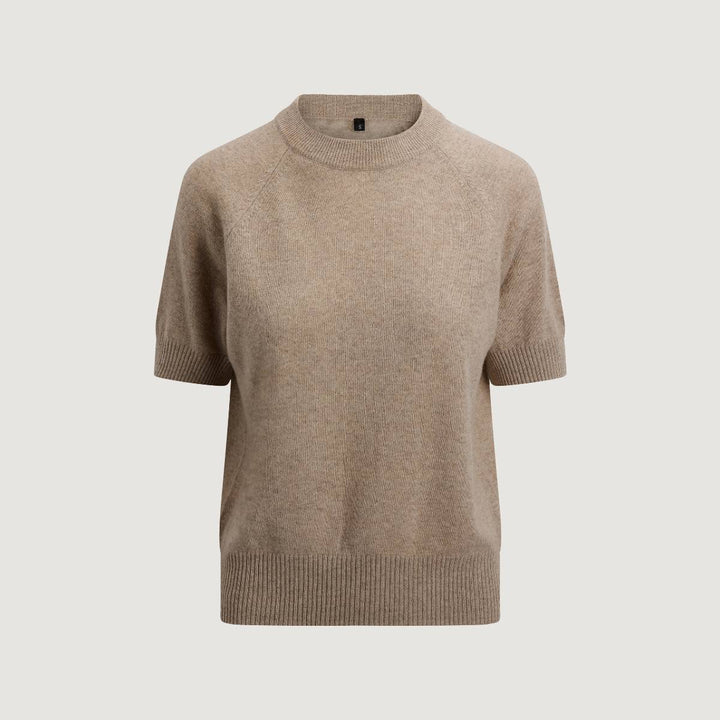 Monel Jennifer Cashmere Shirt Stone Sand