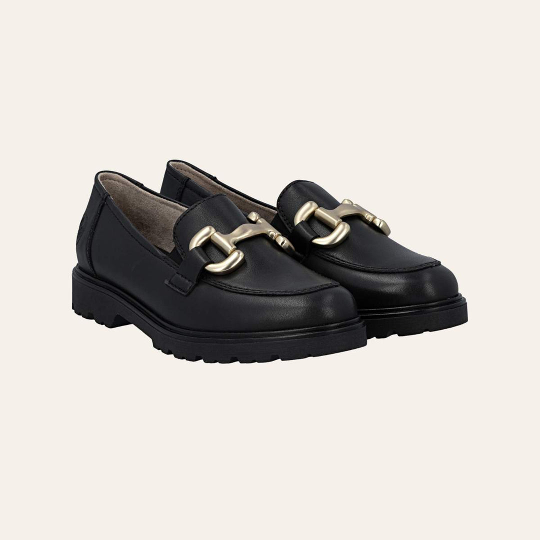 Rieker Mokasin Svart W