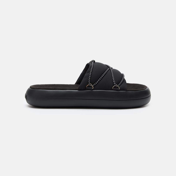 Moon Boots Icon Slide Black W