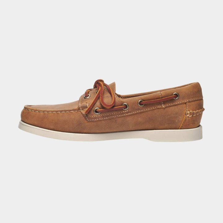 Sebago Docksides Portland Crazy Brown Tan W