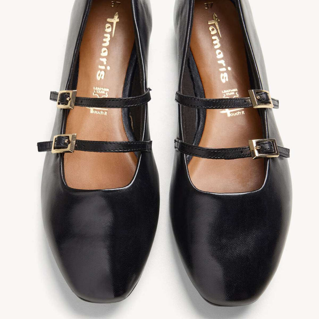 Tamaris Mokasin Svart W