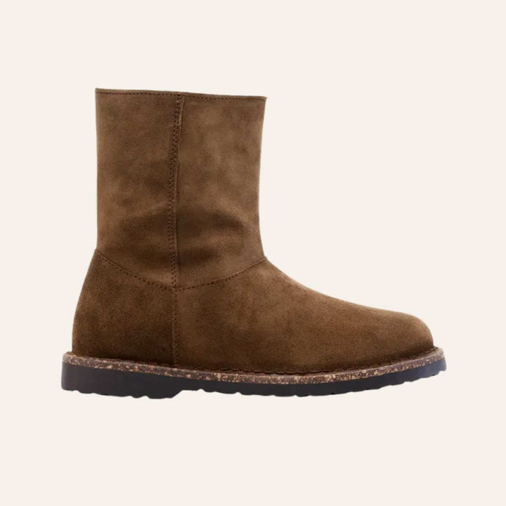 Birkenstock Uppsala Zip Shearling Dark Tea W