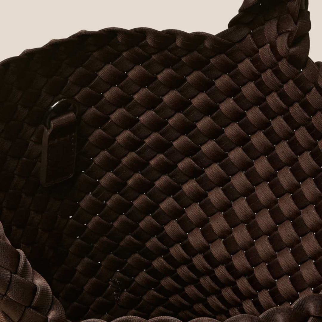 Naghedi St Barths Small Tote Chocolate