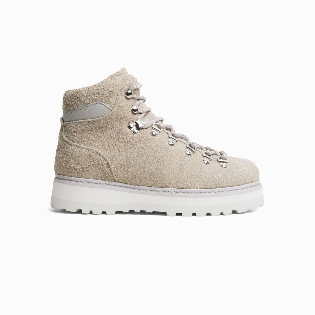 Mono Tag Hairy Suede Grey W