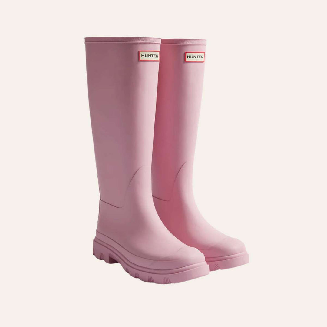 Hunter Downpour Tall Boot Parfait Pink W