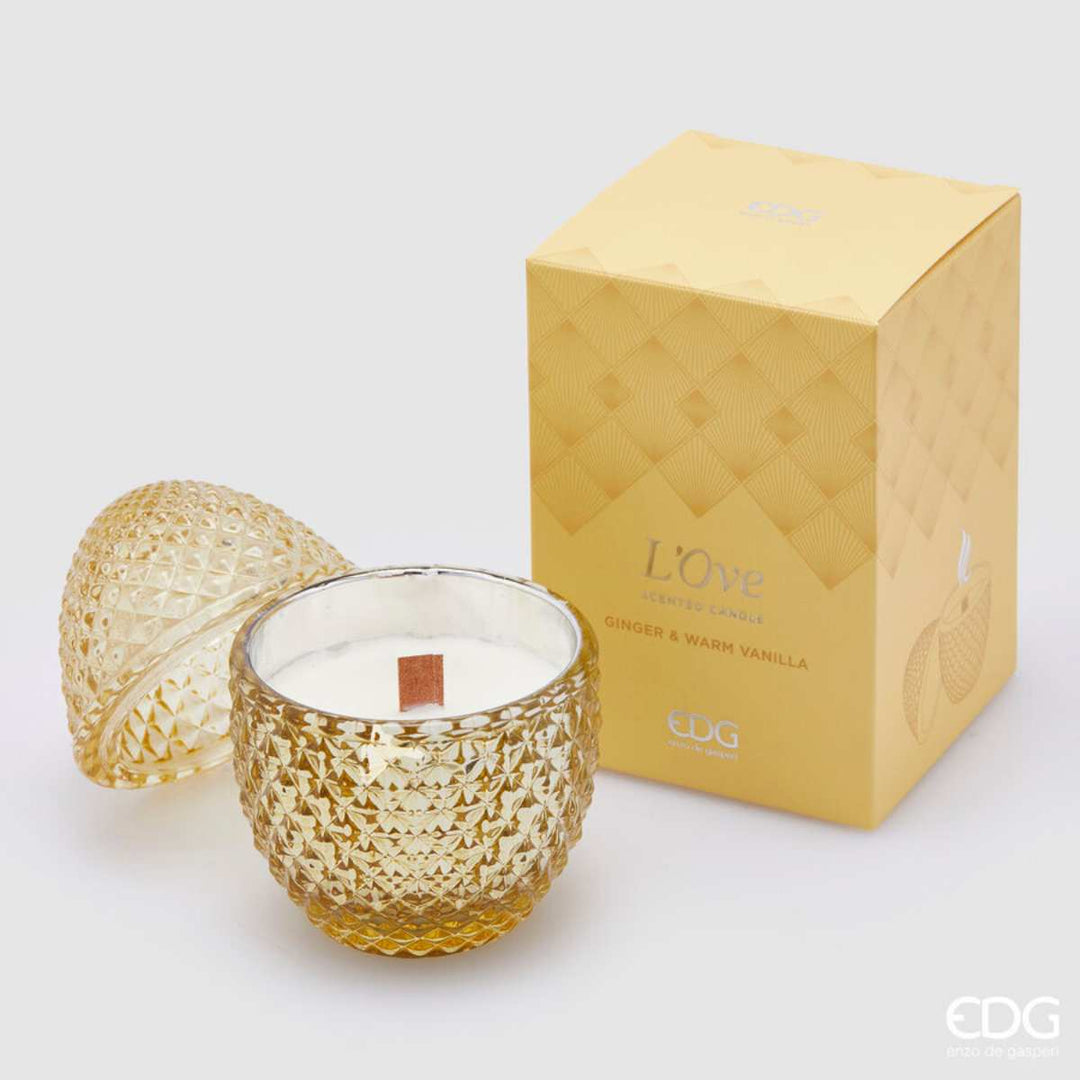 EDG Candela Uovo Con Profumo GINGER & WARM VANILLA