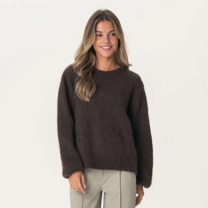 BYIC IdaIC Pullover Dark Brown