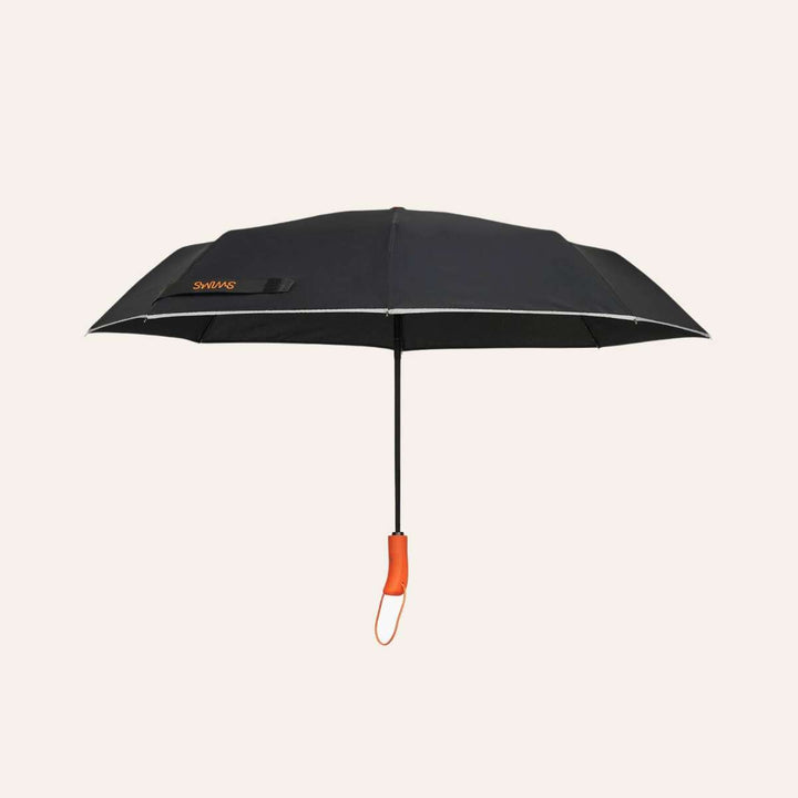 Swims Paraply Kort Svart/Orange