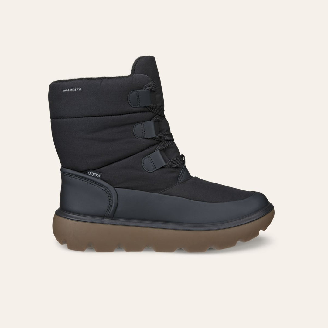 ECCO Glacia Vanntett Black/Black W