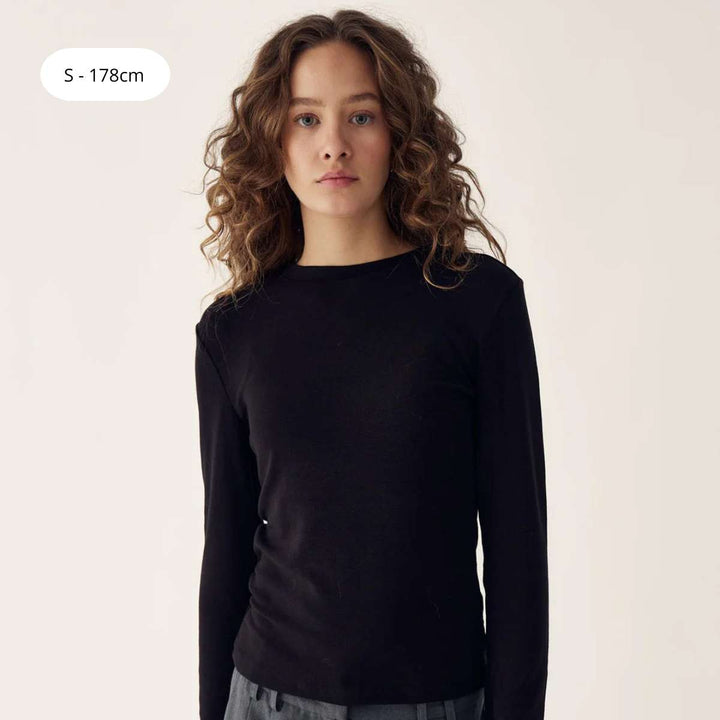 Noella Lidie LS Top Black