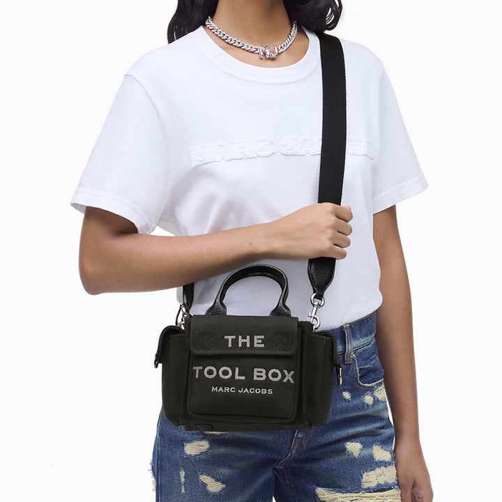 Marc Jacobs The Crossbody Tote Canvas Black