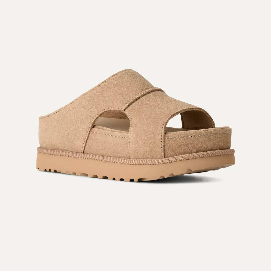 UGG Goldenstar Hi Cutout Slide Sand W