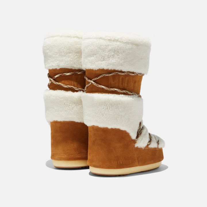 Moon Boot Icon Shearling Whisky/Offwhite