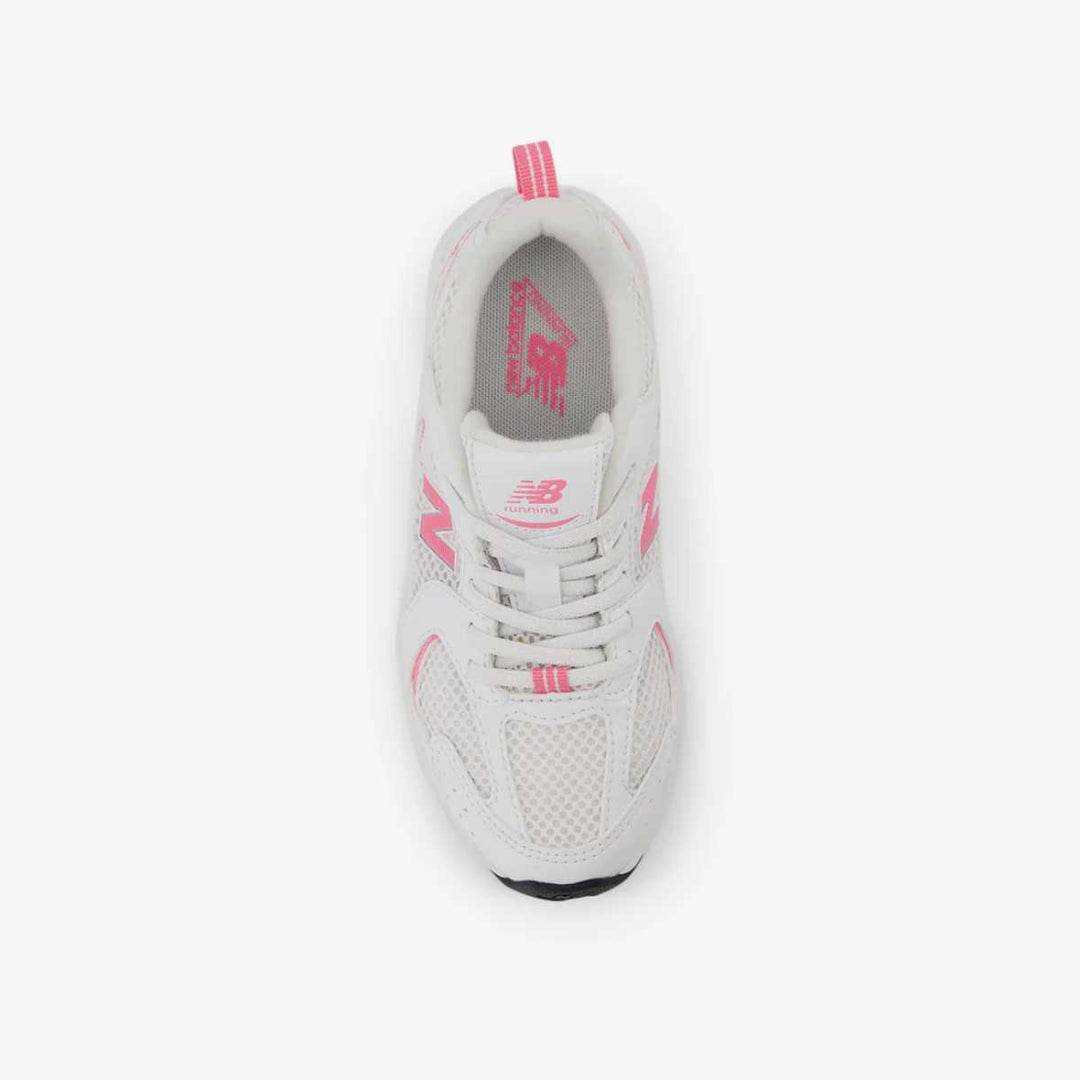 New Balance PZ530 White/Signal Pink B