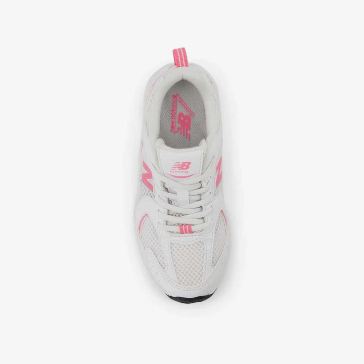 New Balance PZ530 White/Signal Pink B
