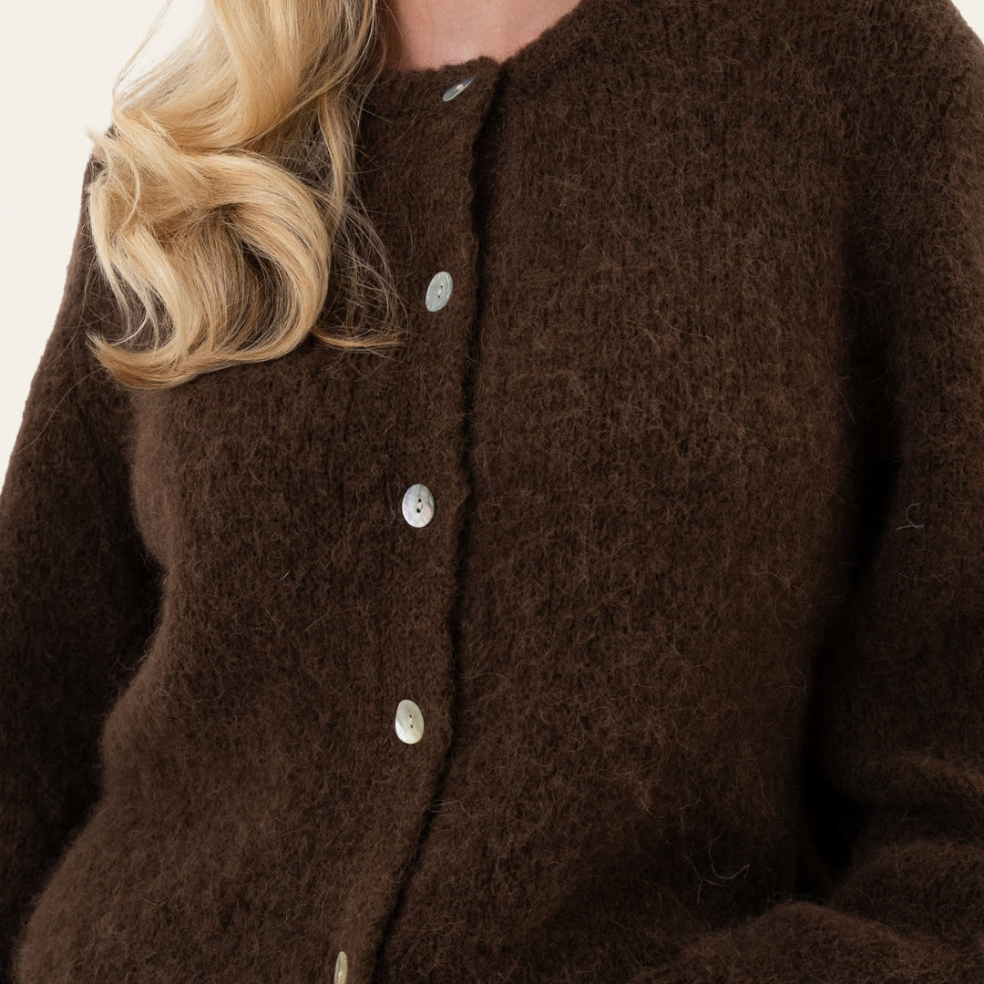 BYIC MelinaIC Cardigan Dark Brown