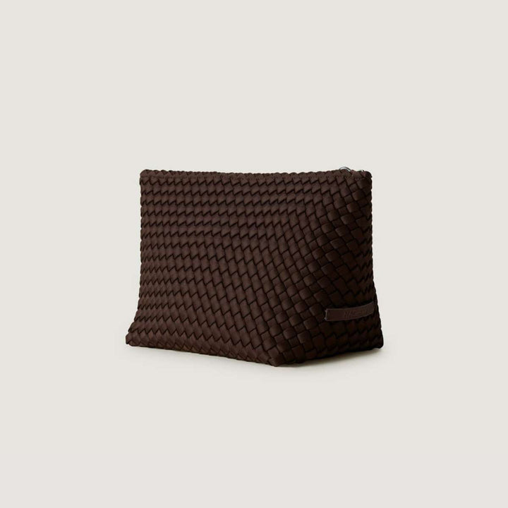 Naghedi Portofino Large Cosmetic Case Chocolate