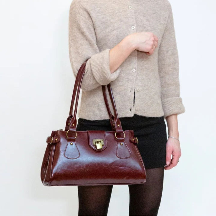 HVISK Isabella Raw Structure Deep Burgundy