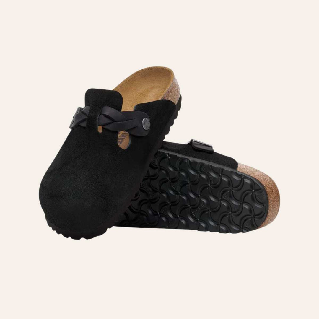 Birkenstock Boston Braided Smal Black W