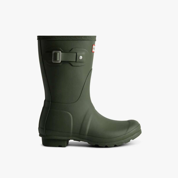 Hunter Original Short Boots Dark Olive W
