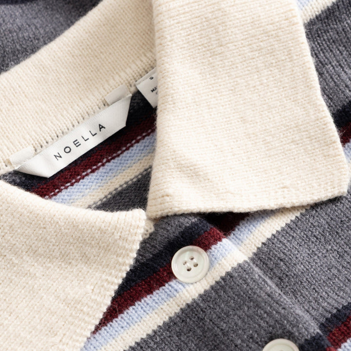 Noella Merryll Knit Delissa Grey Stripe