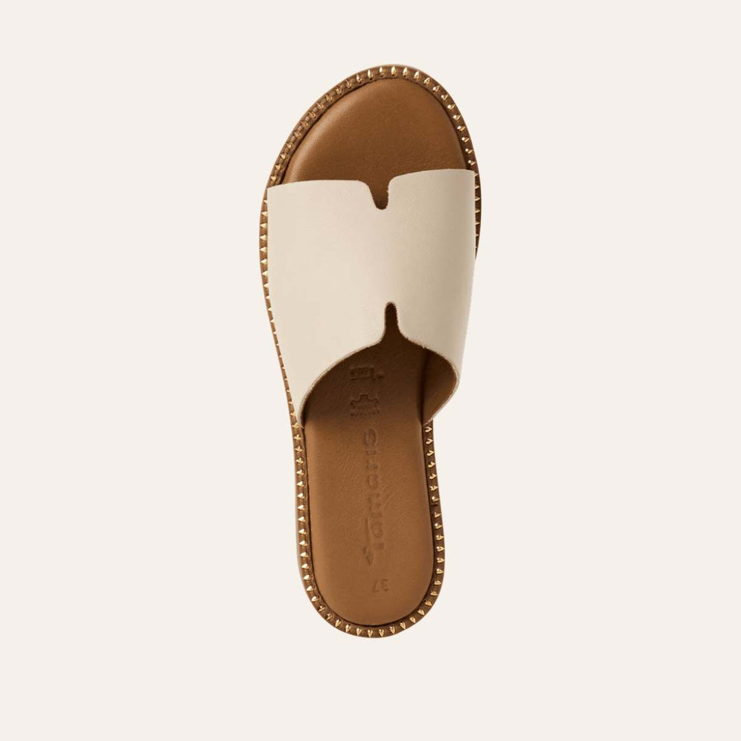 Tamaris Mule Sandal Ivory W