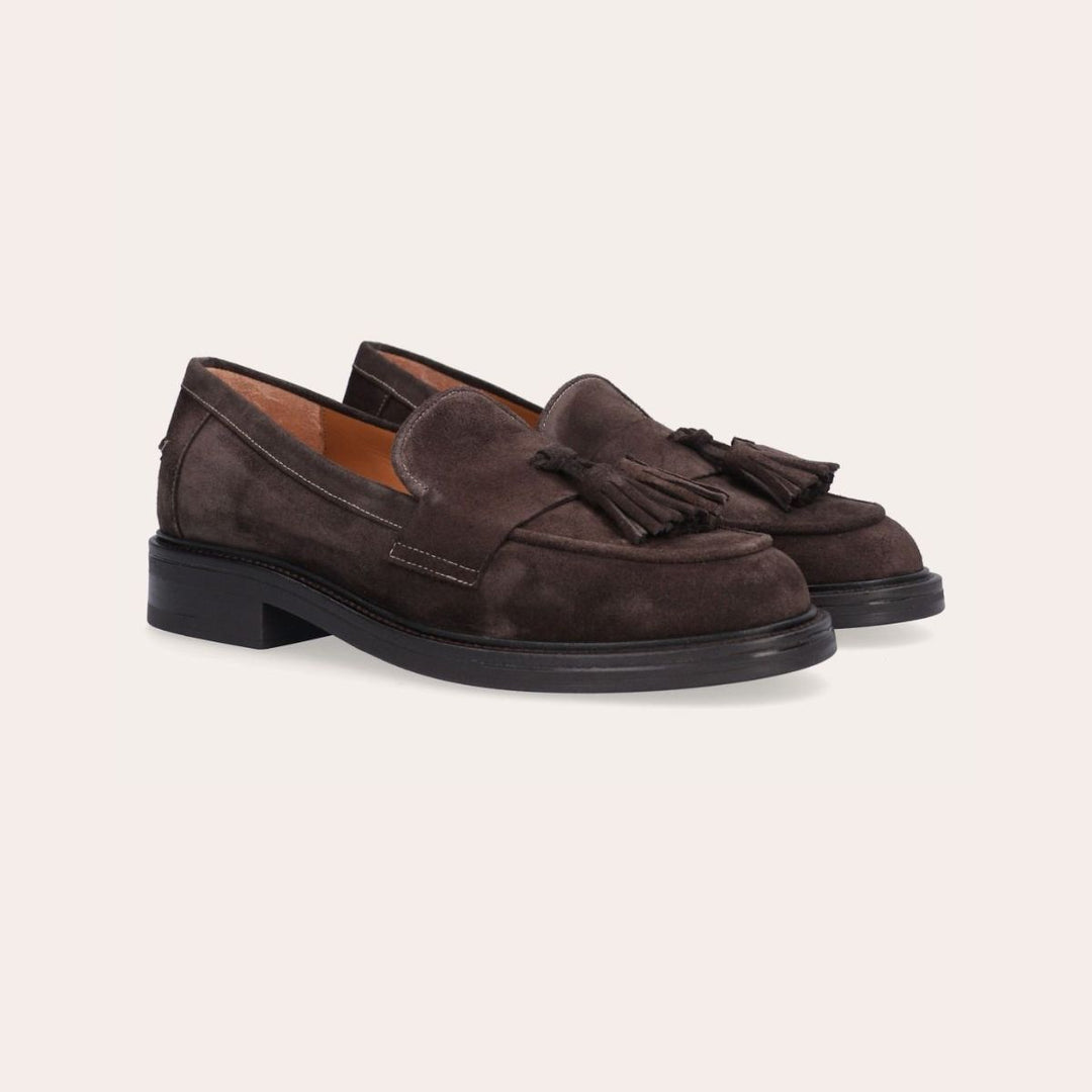 Billi Bi Loafer Sacchetto T.moro Suede Brown W