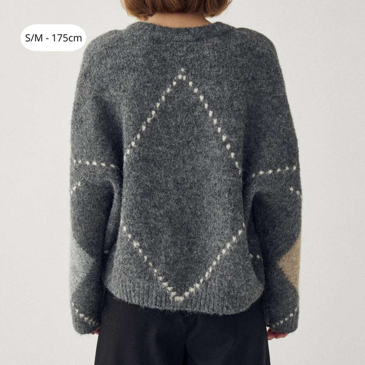 Noella Lai Knit Grey Mix