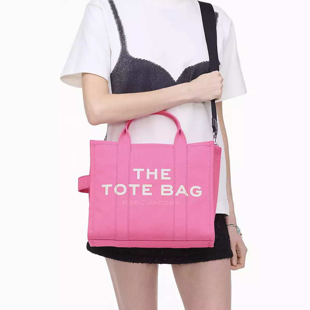 Marc Jacobs The Canvas Medium Tote Bag Bow Pink