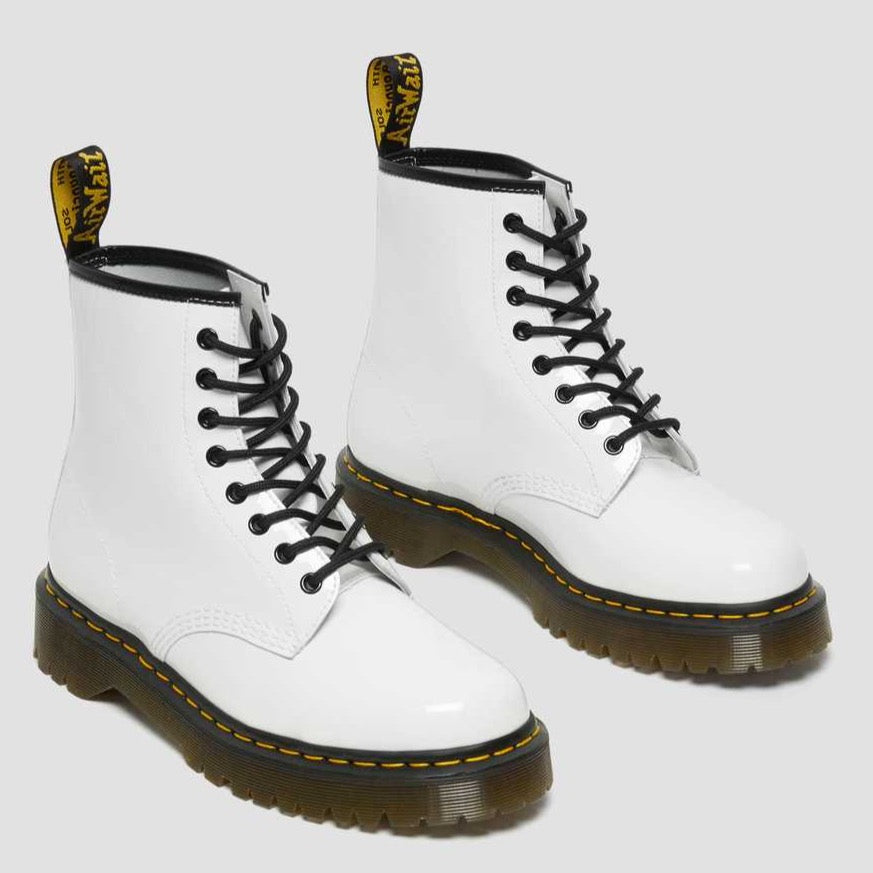 Dr. Martens 1460 Bex Lakk Hvit W