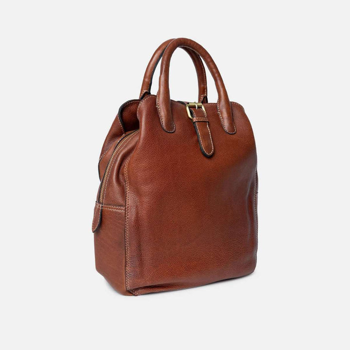 Redesigned by Dixie Jeane Backpack Cognac