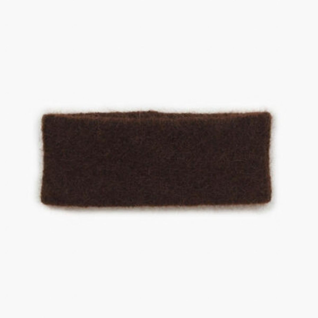 Nohr Gabriella Mohair Headband Dark Brown
