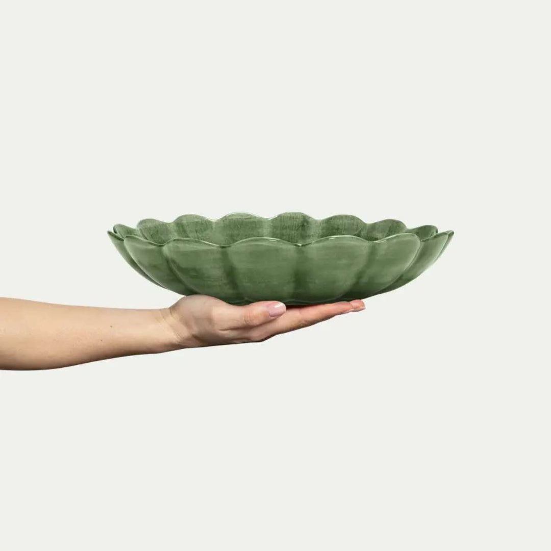 Mateus Oyster Bowl 31cm/220cl Forrest Green
