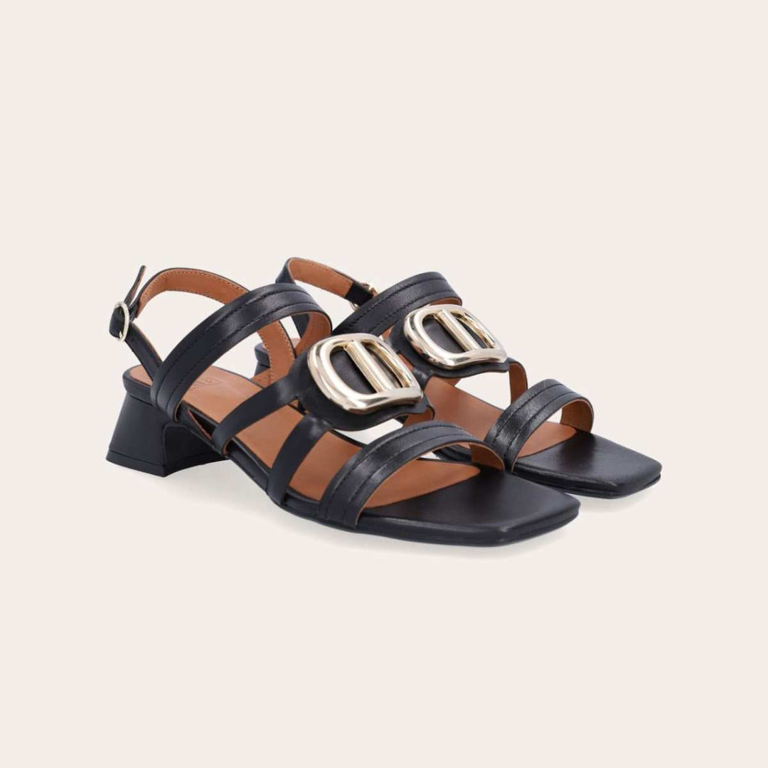 Billie Bi Sandal A6540 Black Nappa W