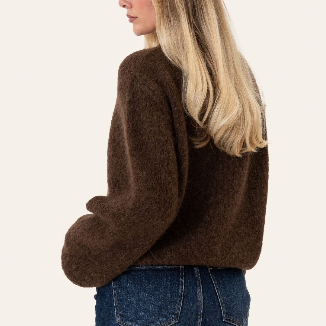 BYIC MelinaIC Cardigan Dark Brown