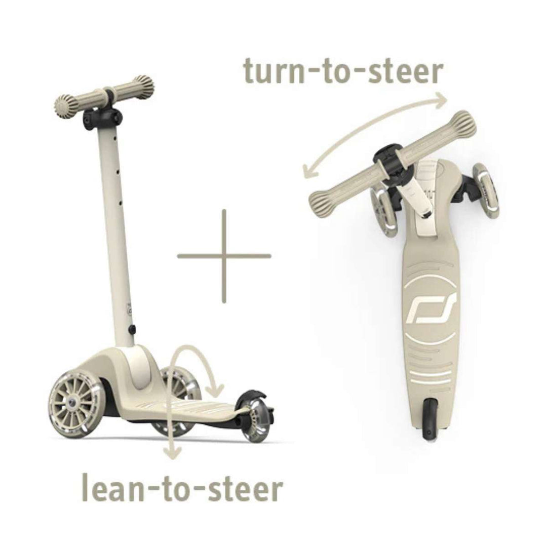 Scoot & Ride Highwaykick 3S Sparkesykkel Ash