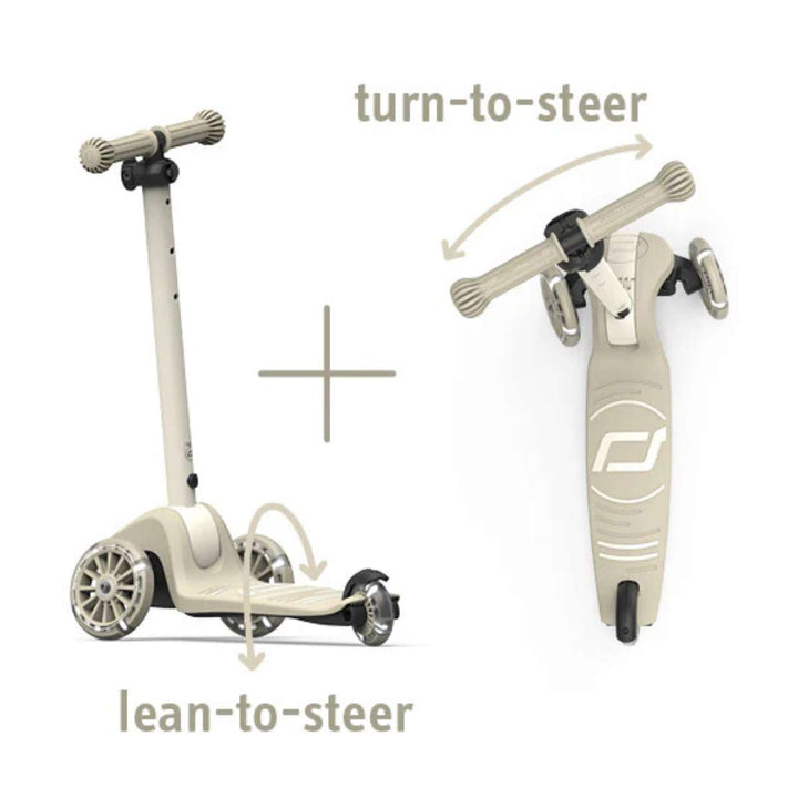 Scoot & Ride Highwaykick 3S Sparkesykkel Ash