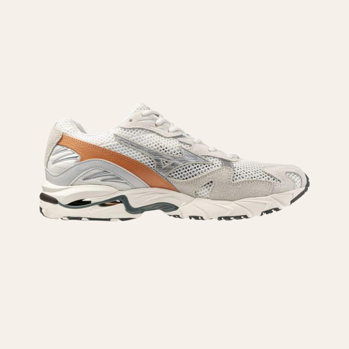 Mizuno Wave Rider 10 Snow White/Dawn Blue/Sun Baked UNI