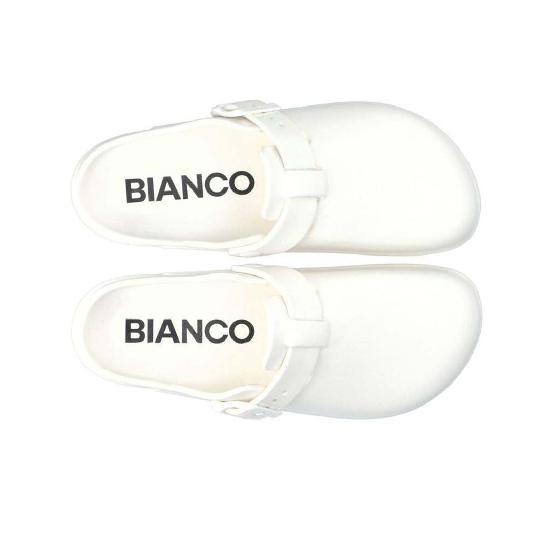 Bianco Biamaddy Mule Eggshell