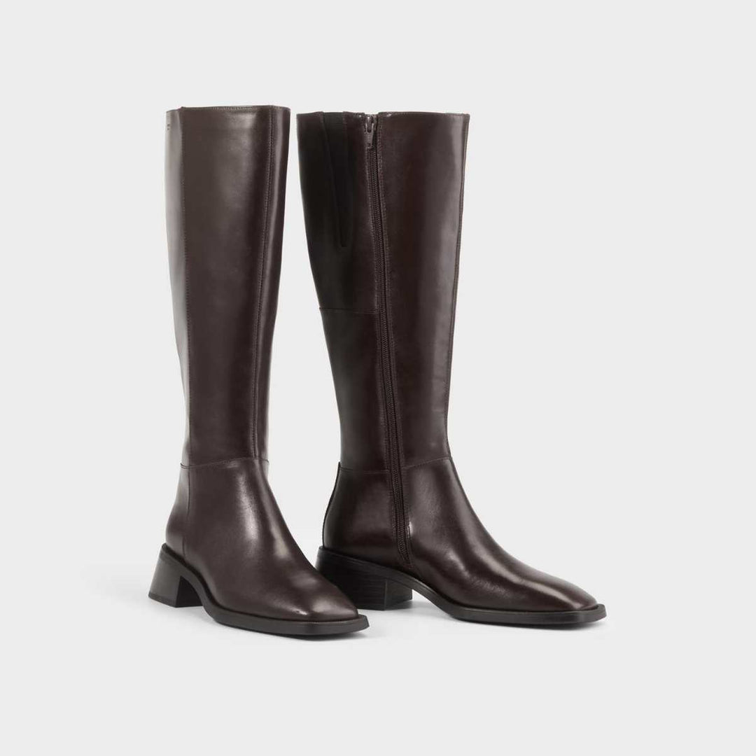 Vagabond Blanca Høye Støvletter Chocolate W