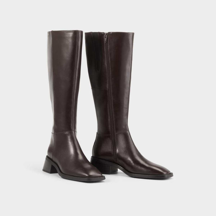 Vagabond Blanca Høye Støvletter Chocolate W