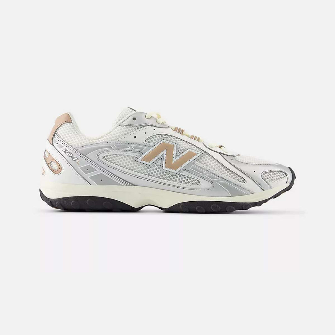 New Balance U204L Silver Metallic/ Flat Taupe W