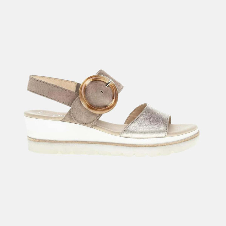 Gabor Sandal Metal Cervo W