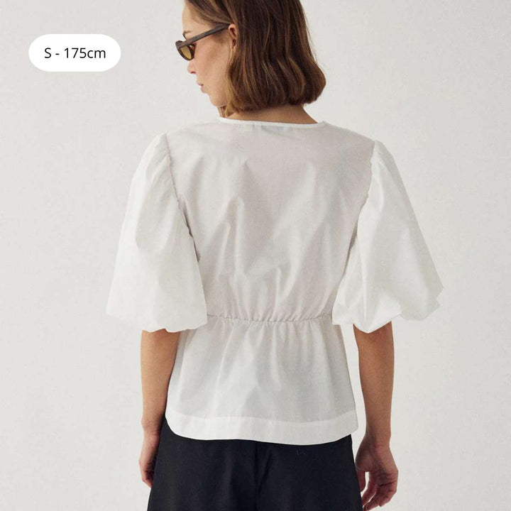 Noella N-Magdalena Blouse White
