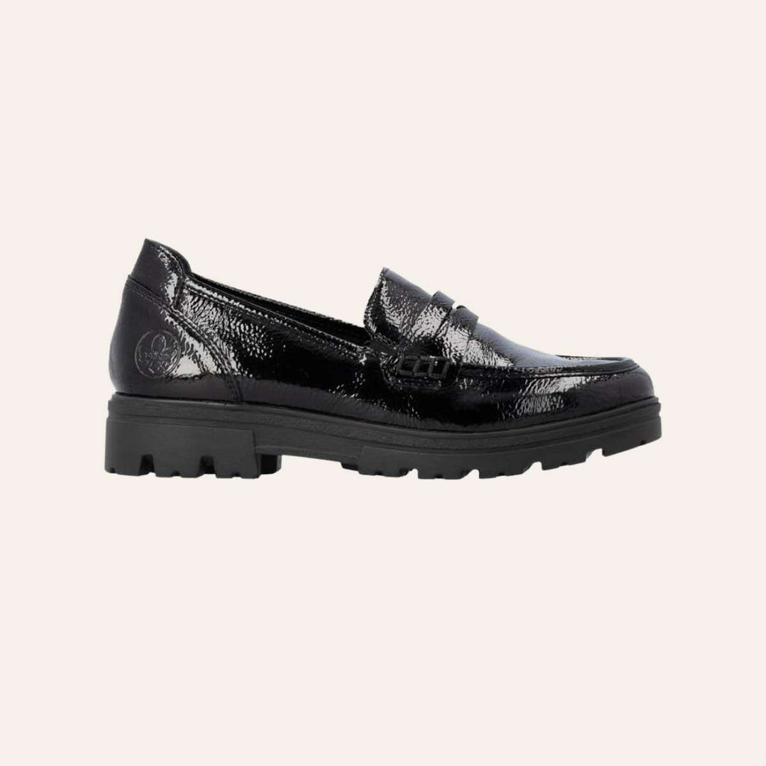 Rieker Mokasin Black W