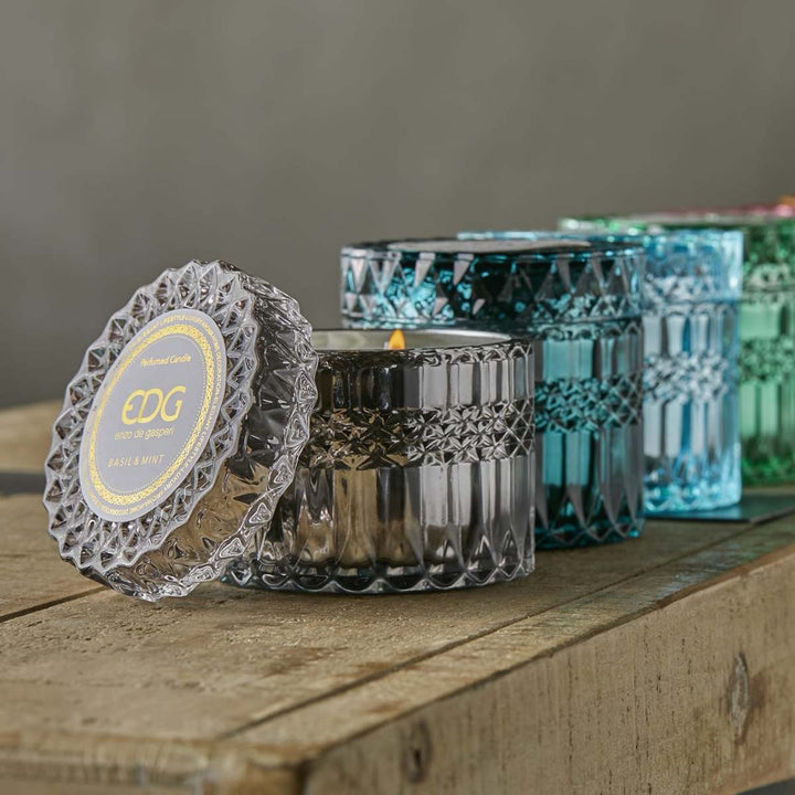 Enzo De Gasperi Duftlys Crystal Sweet Orange Amber