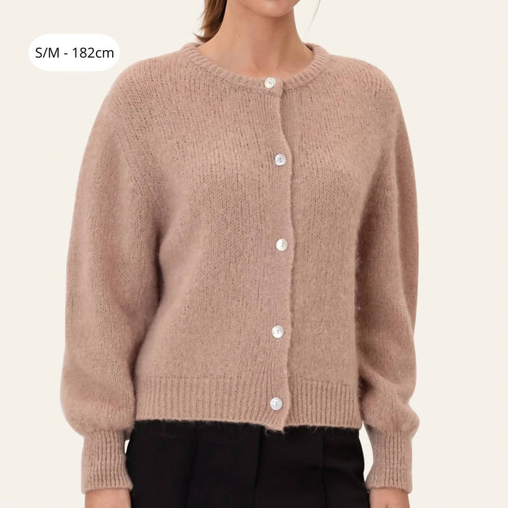 BYIC Idaic Cardigan Dark Beige