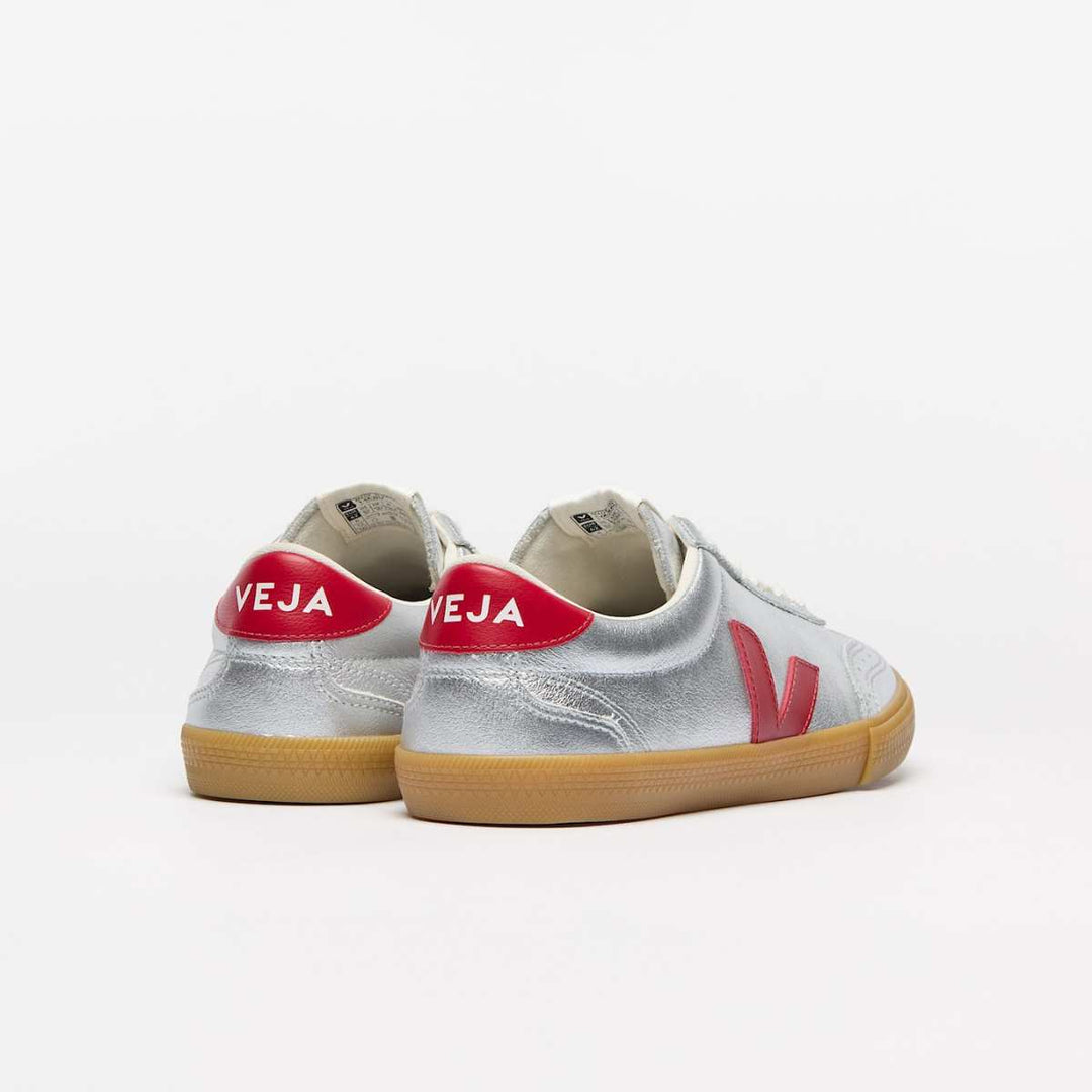 Veja Volley Leather Silver Pepper W