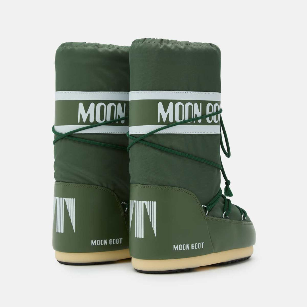 Moon Boots Icon Nylon Forest Green